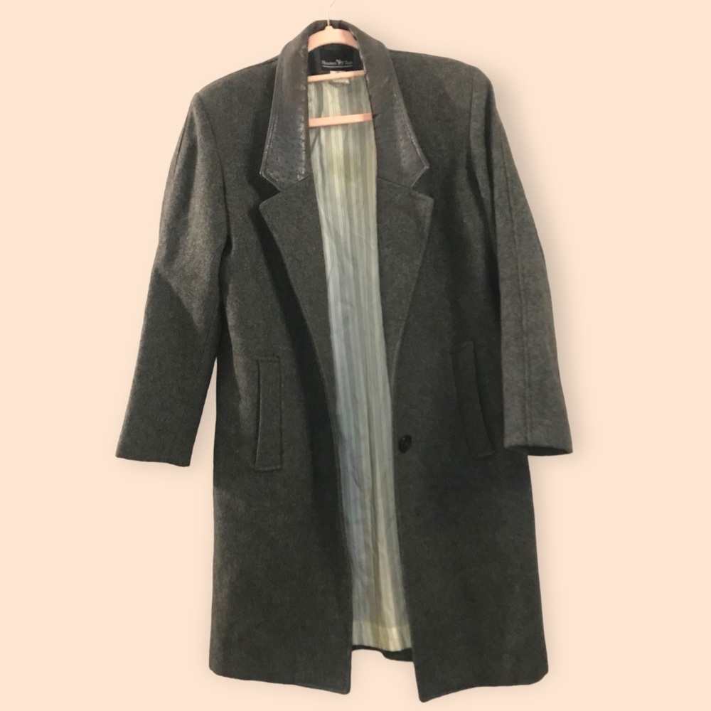 VTG. Wool Cocoon coat​